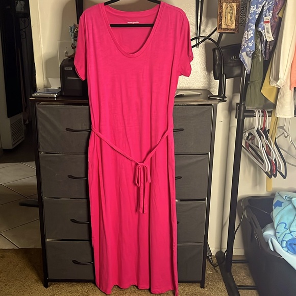 Amazon Essentials Dresses & Skirts - Amazon Essentials Long Pink Dress, New with Tag